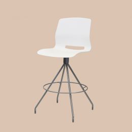Stool with Round Footrest - 750mm